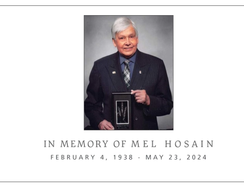 In Memory of Mel Hosain
